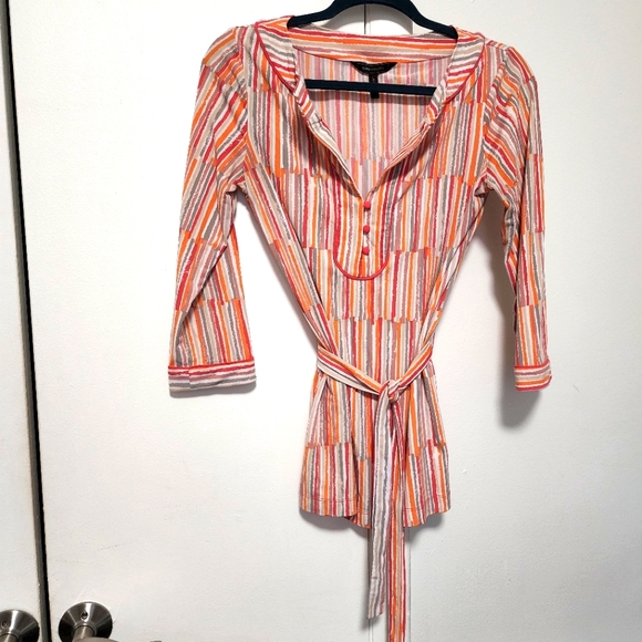 Pretty Multicolor Stripes Top - Picture 3 of 8